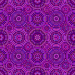 Poster - Geometric circle pattern background - repeatable design