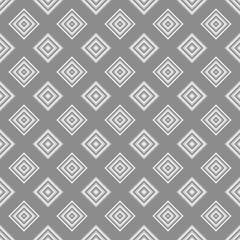 Poster - Abstract repeating square pattern background design - color vector illustration