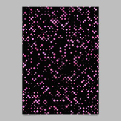 Poster - Abstract repeating circle pattern flyer background