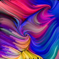 Wall Mural - Abstract Color Swirl Wallpaper
