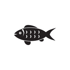 Wall Mural - fish icon flat design collection