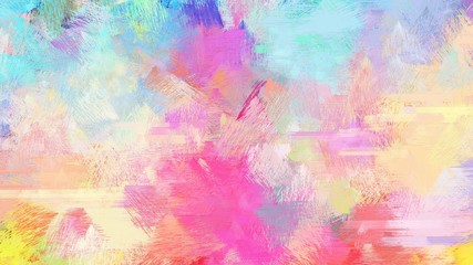 Aufkleber - beautiful brushed light gray, hot pink and corn flower blue color background