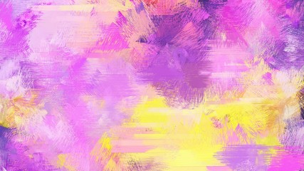 Poster - abstract brush painting for use as background, texture or design element. mixed colours of plum, moderate violet and pastel orange