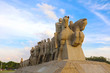 © zigres - Monumento as Bandeiras (Monument to the Flags) in Ibirapuera Park, city of Sao Paulo, Brazil
