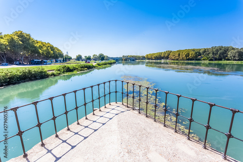 Cuadros en Lienzo Pont d’Avignon sur le Rhône, France
