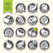 © raksitar - Ready design vector fruit icon set