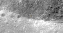 Top-down View, With Snap Zoom, Of LRO Positioning Itself For A Data Gathering Pass Above Cratered Terrain, Mare Insularum. Elements Of This Image Furnished By NASA