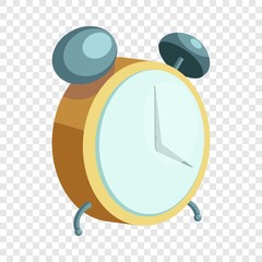Poster - Alarm clock icon. Cartoon illustration of alarm clock vector icon for web