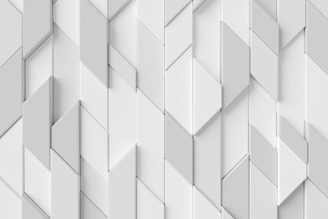 Wall Mural - abstract background of modern tile wall. 3d rendering.