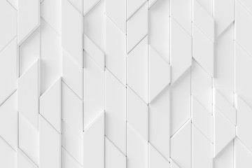 Abstract background of modern tile wall. 3D rendering.