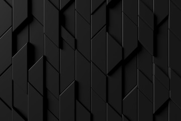 Wall Mural - abstract background of modern tile wall. 3d rendering.
