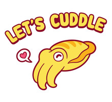 Lett's Cuddle Cartoon Cuttlefish