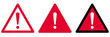 © kazy - ICÔNE DANGER ROUGE