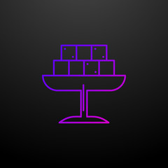 Poster - Sweets nolan icon. Elements of food and drink set. Simple icon for websites, web design, mobile app, info graphics