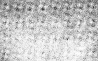 Poster - Subtle halftone vector texture overlay. Monochrome abstract splattered background.