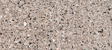 Terrazzo Flooring Vector Seamless Pattern. Texture Of Classic Italian Type Of Floor In Venetian Style Composed Of Natural Stone, Granite, Quartz, Marble, Glass And Concrete