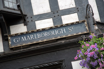 Wall Mural - Great Marlborough Street Sign; London