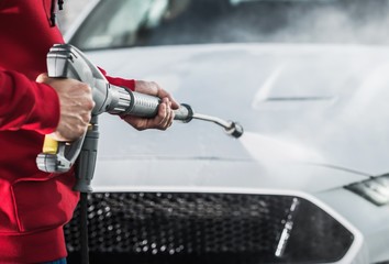 Canvas Print - Car Washing Technology