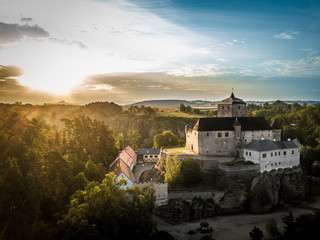 Kost Castle lies in Northern Bohemia, specifically the region Bohemian Paradise and is privately owned by Kinsky dal Borgo noble family  It was first proposed by Benes von Wartenberg in 1349. 