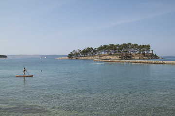 Isola di Rab Croazia panorama centro storico mare