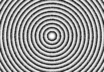 Poster - Abstract background with layers of scattered dots