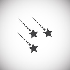 Poster - Sparkle icon on background for graphic and web design. Simple illustration. Internet concept symbol for website button or mobile app.