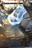 Fototapeta Łazienka - waterfall in forest