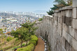 Hanyangdoseongr,the Seoul City Wall is a series of walls made of stone, wood and other materials, built in 1396 to protect the city against invaders, South Korea.