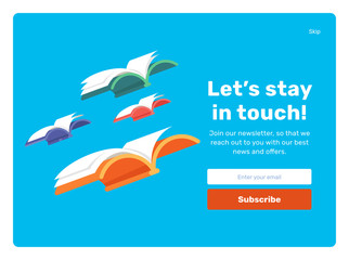 Wall Mural - subscribe now