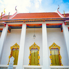 The famous temple Bangkok Thailand