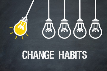 Sticker - Change habits