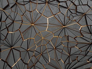 Poster - Abstract Metal textured Background