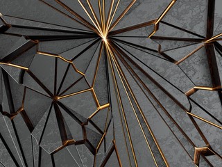 Poster - Abstract Metal textured Background