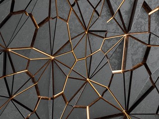 Poster - Abstract Metal textured Background