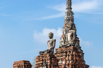 Wall Mural - Wat Chaiwatthanaram temple. It is one of Ayutthaya’s most impressive temples.