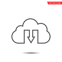 Aufkleber - Cloud icon set