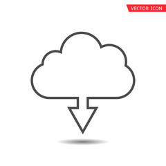 Aufkleber - Cloud icon set