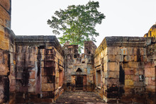 Khmer Architecture Of Prasat Muang Tam Castle, Buriram, Thailand