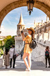 © Spectral-Design - A young woman enjoying her trip to the Castle of Budapest