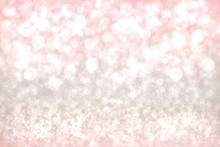 Abstract Festive Pink White Shining Glitter Background Texture. Made For Valentine, Wedding, Invitation Or Other Holidays Card Design. Card Concept.