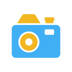 Poster - photo camera sign icon from music and media collection