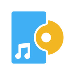 Poster - album icon from music collection