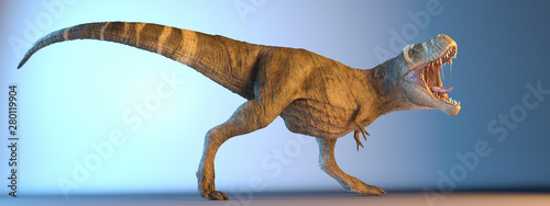 Vászonkép  T rex in the studio