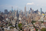 Fototapeta Paryż - New York City Manhattan midtown buildings skyline