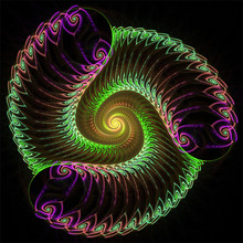 Digital Computer Fractal Art Abstract Fractals Three Extraterrestrial Crazy Worms