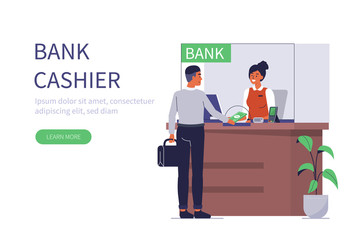 bank cashier