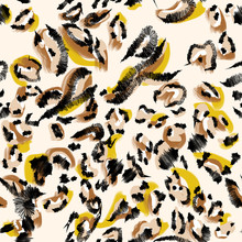 Leopard Pattern Design, Illustration Background