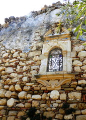 Wall Mural - ruins of old church