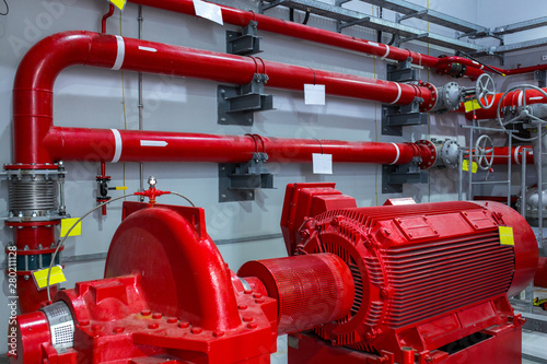 Fotografía Industrial fire pump station