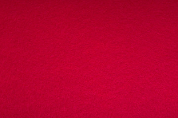 red felt, soft fluffy texture, tissue